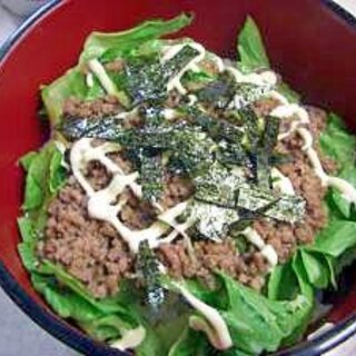 何もない時のそぼろ丼